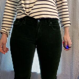 Rag & Bone Green Corduroy Jeans Skinny Women’s 28